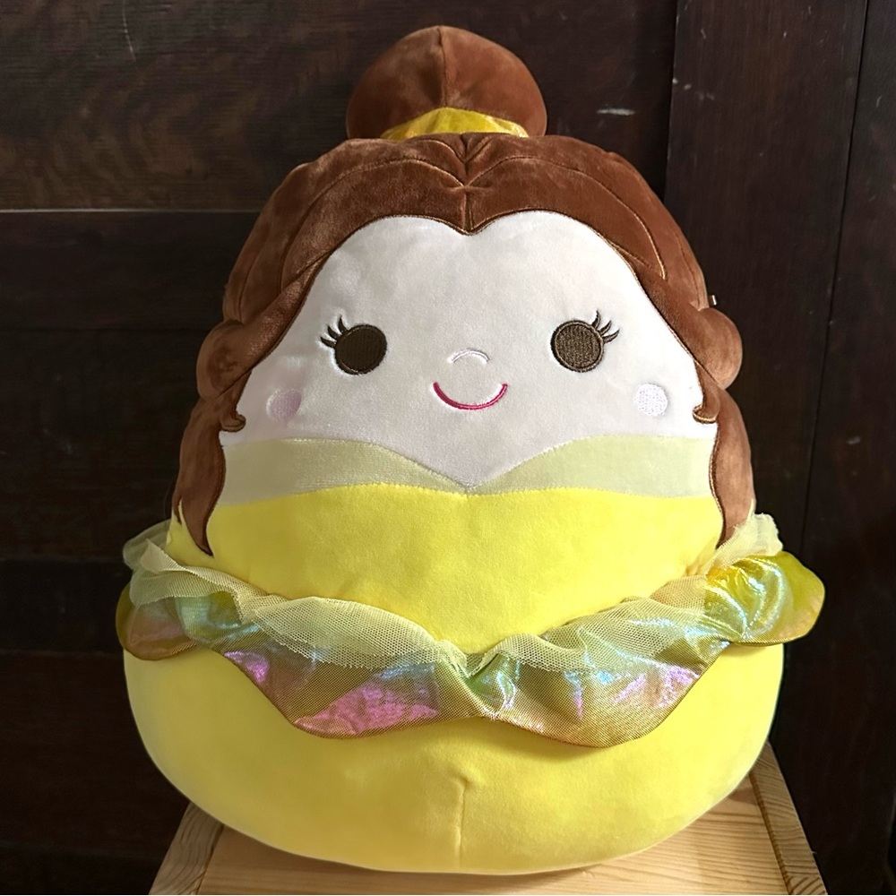 DISNEY Princess SQUISHMALLOW Belle Beauty And The Beast 20”